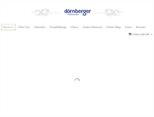 Tablet Screenshot of doernberger.ch